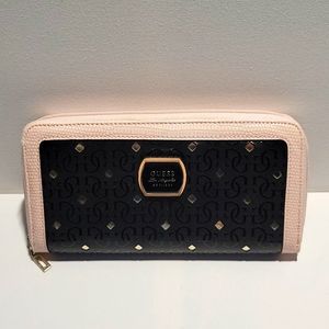 GUESS wallet in pink & black NWOT